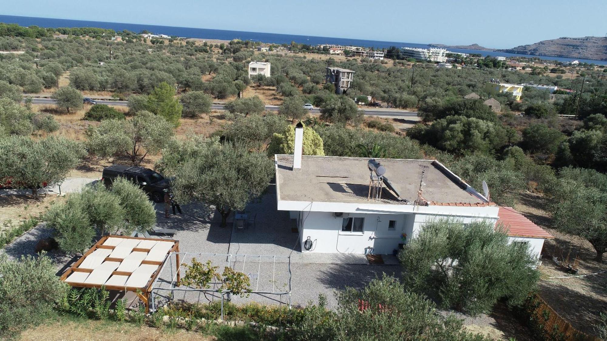 Villa Evgenias Olive House Kalathos Esterno foto