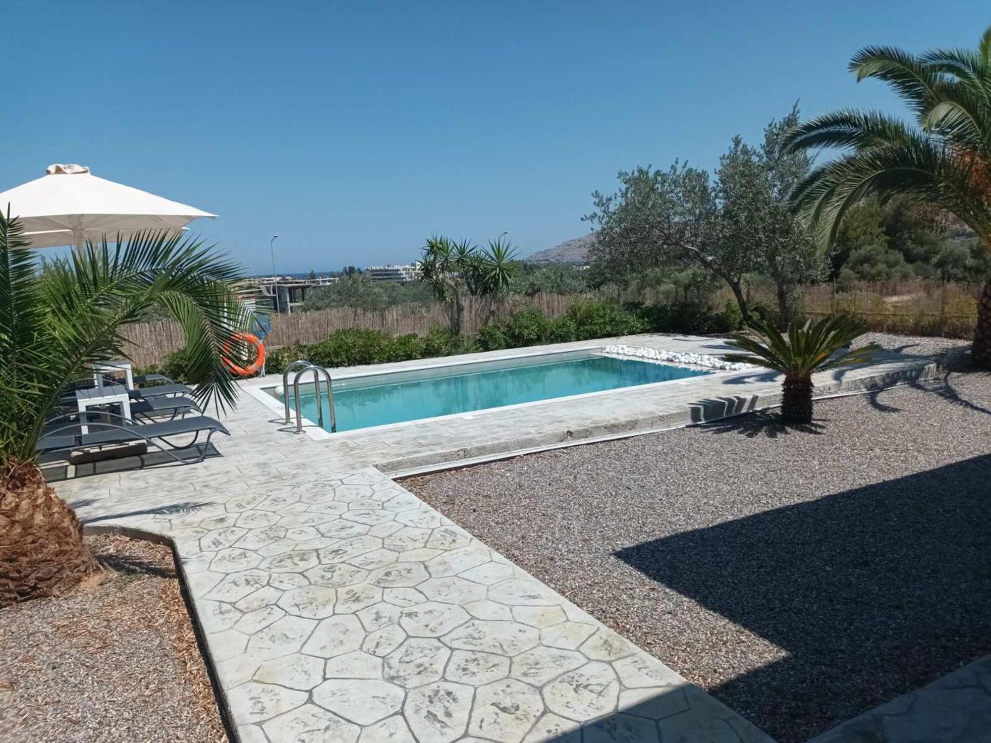 Villa Evgenias Olive House Kalathos Esterno foto